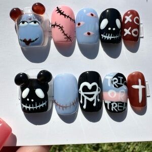 Halloween Themed Nail Art Set